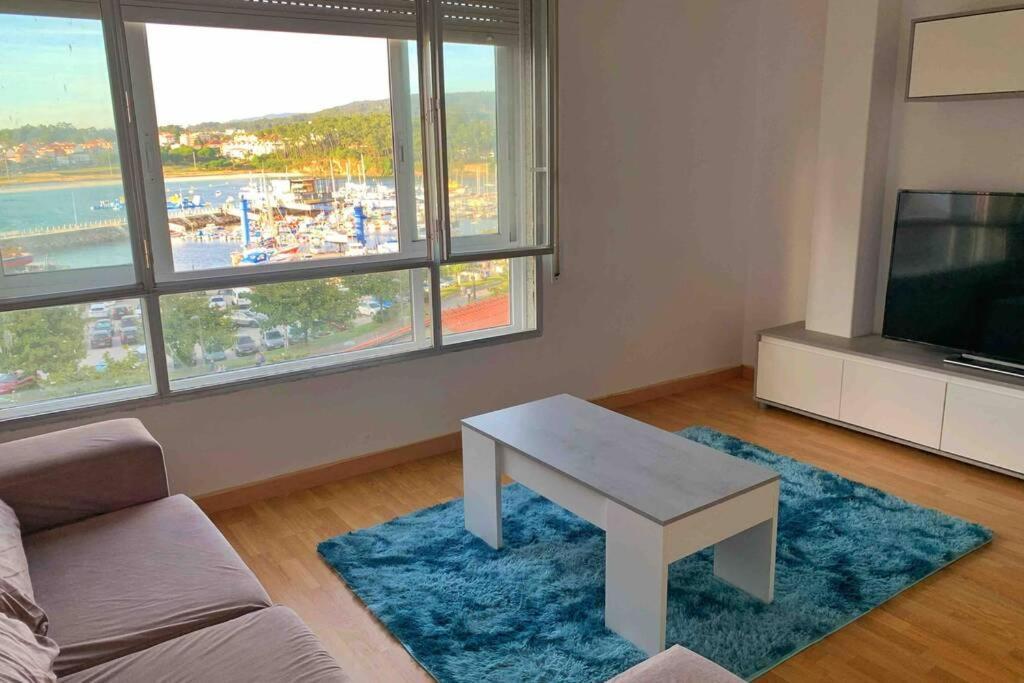 산신소 Piso En Portonovo Con Vistas A La Playa 아파트 외부 사진