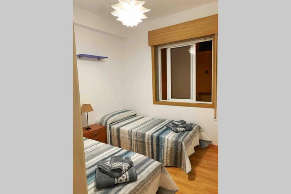 산신소 Piso En Portonovo Con Vistas A La Playa 아파트 외부 사진